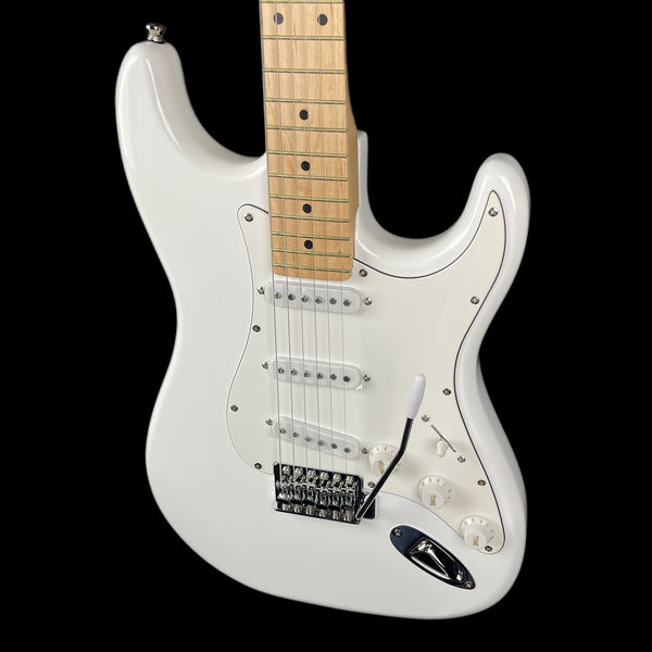ARIA STG 003/M W Electric Guitar in White with Maple Neck