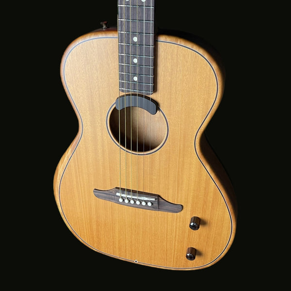 Fender Highway Series Parlour Electro-Acoustic Guitar In All-Mahogany