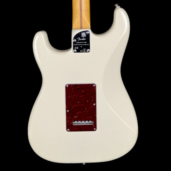 Fender American Pro II Stratocaster MN Electric Guitar in Olympic White