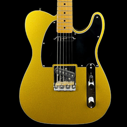 Fender Double Bound Telecaster Electric Guitar in Aztec Gold - MIJ