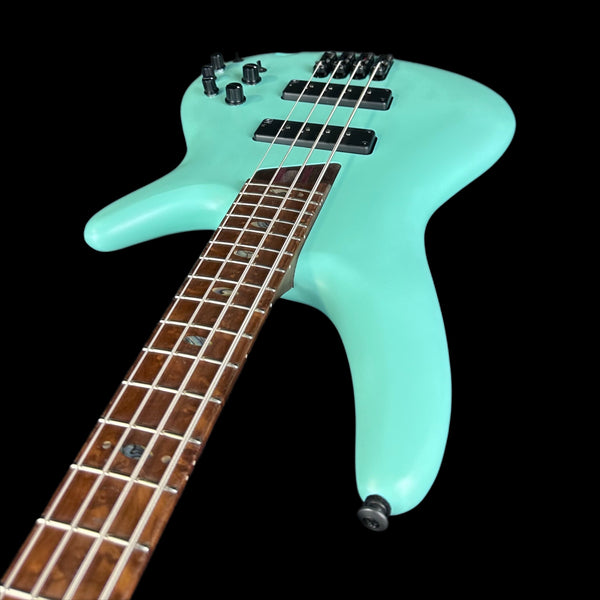 Ibanez SR1100B Premium Bass Guitar in Sea Foam Green Matte w/Gigbag