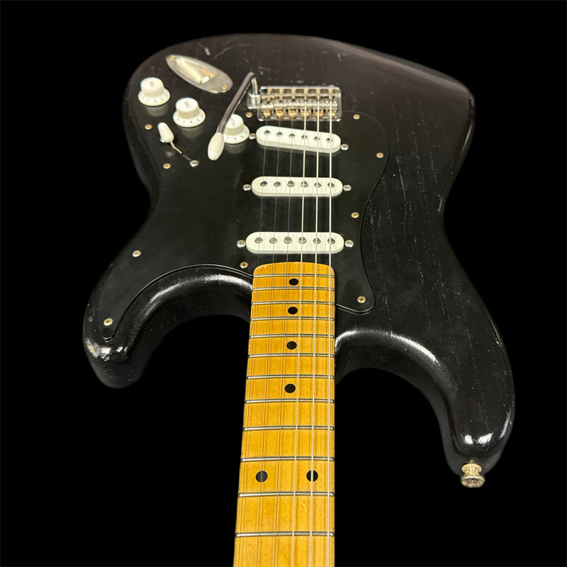 Kauffmann 56S Medium Relic Electric Guitar in Bull Black w/Deluxe Gigbag