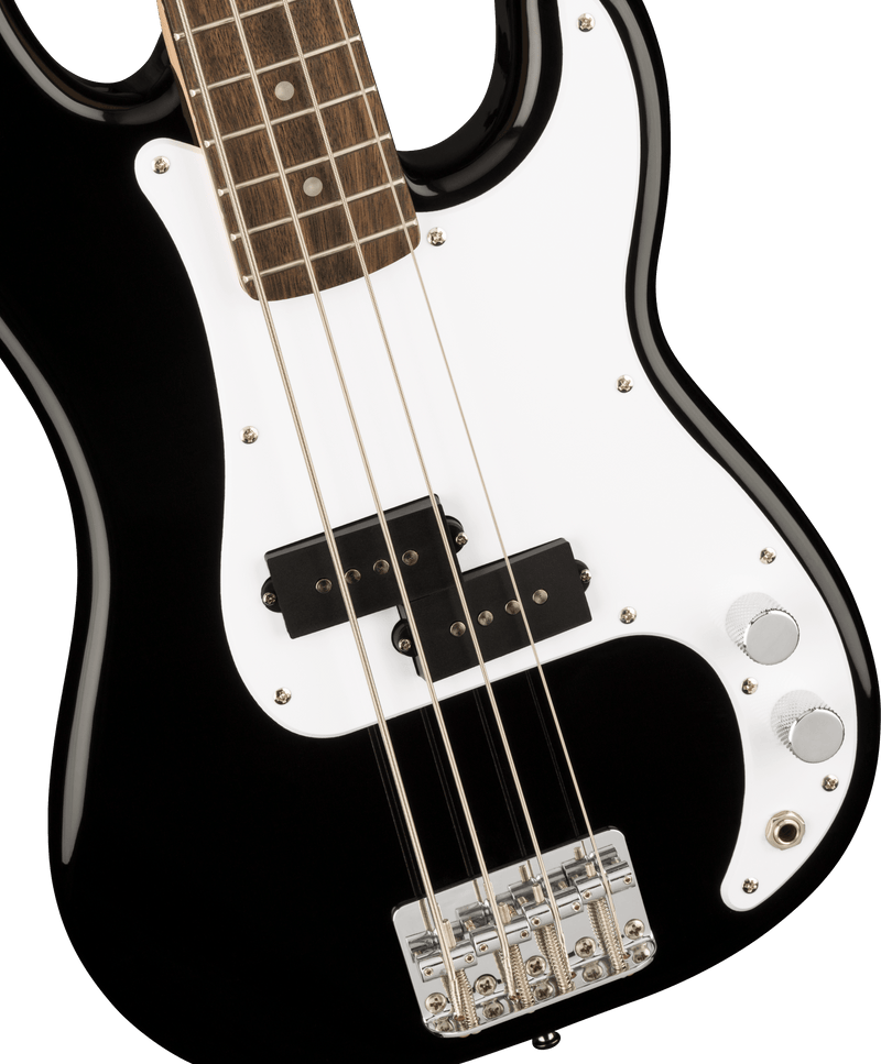 Squier Mini Precision Bass Guitar in Black