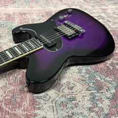 Hagstrom Adina Electric Guitar in Purple Burst