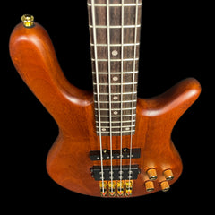 SX SWB1 Active Bass Guitar in Natural