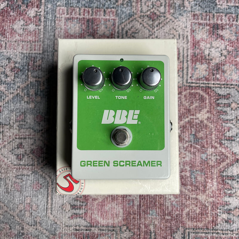 BBE Green Screamer Overdrive Pedal