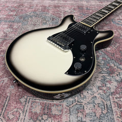 Hagstrom Megin Electric Guitar in Grey Burst