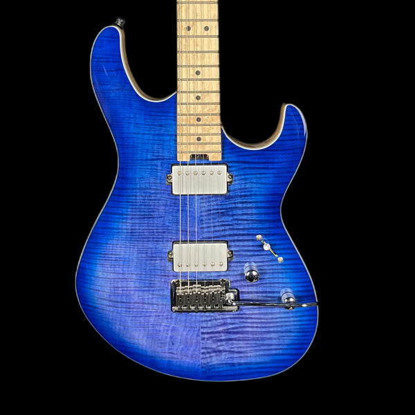 Cort G290 FAT Electric Guitar in Bright Blue Burst