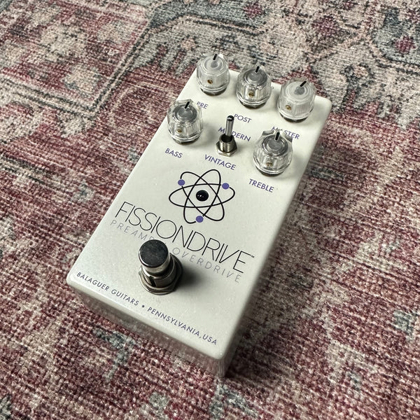 Balaguer Fission Drive White Overdrive/Distortion