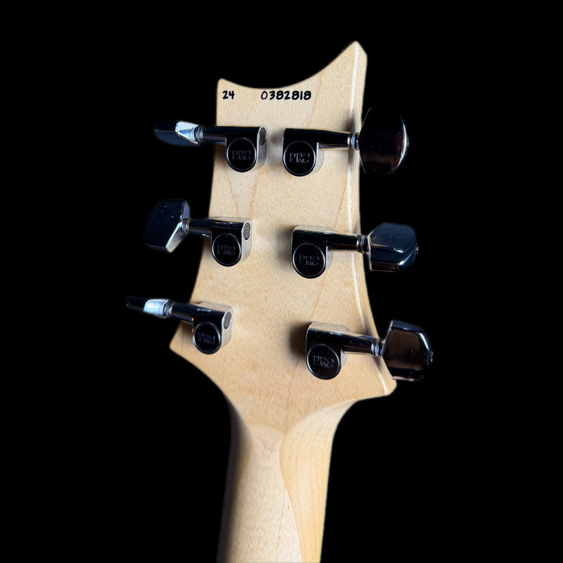 PRS CE24 Semi Hollow Electric Guitar in Faded Gray Black Purple Burst w/ Gigbag