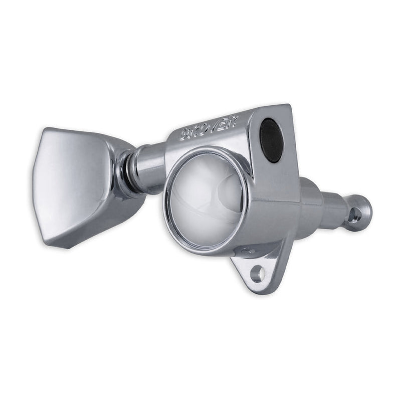Grover Rotomatic- 3 Side Keystone Buttons - Chrome