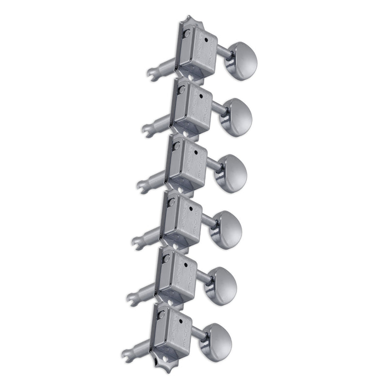 Grover Deluxe Machineheads 6 in-line – Chrome