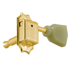 Grover Deluxe Keystone Machineheads 3+3 – Gold