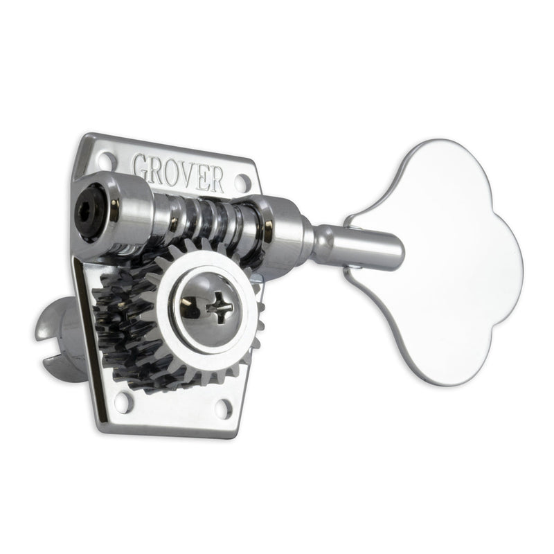 Grover Vintage Bass Machineheads 4-in-line – Chrome