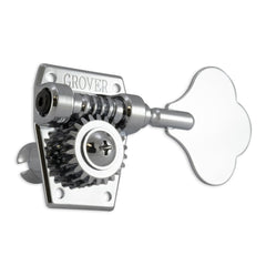 Grover Vintage Bass Machineheads 4-in-line – Chrome