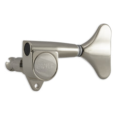 Grover Mini Bass Machineheads 4 in-line – Nickel