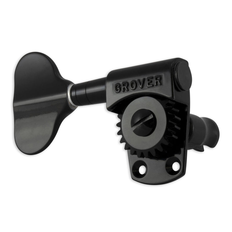 Grover Titan Bass Machineheads 2+2 – Black Chrome