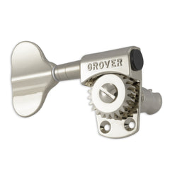 Grover Titan Bass Machineheads 4 in-line – Nickel Left Hand