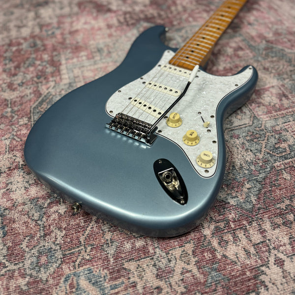 Strat Style Partscaster Guitar in Ice Blue