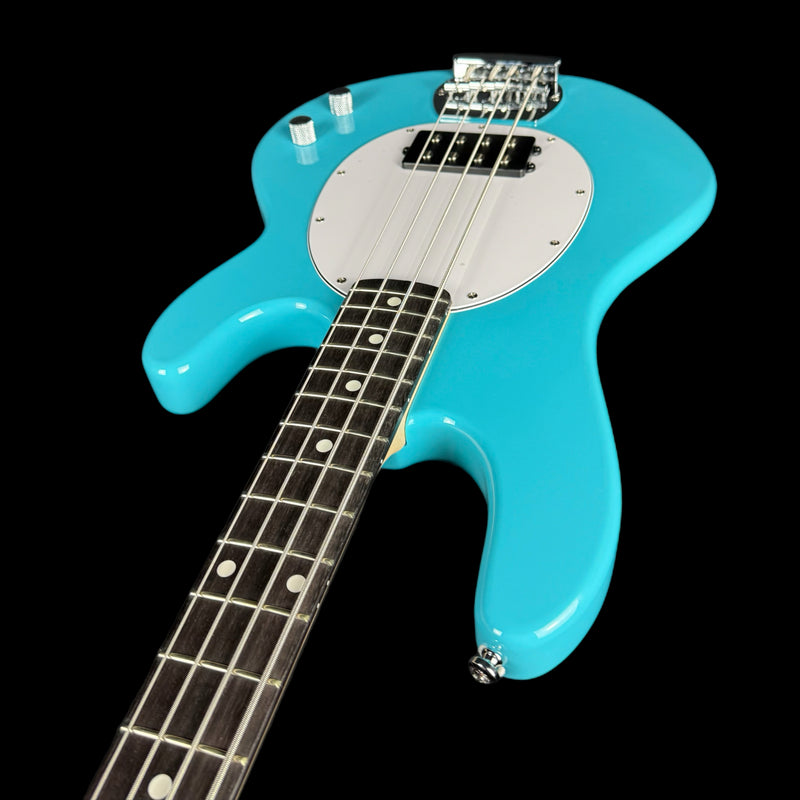 Sterling by Music Man Intro Series StingRay RAY2 Bass Guitar in Electric Blue