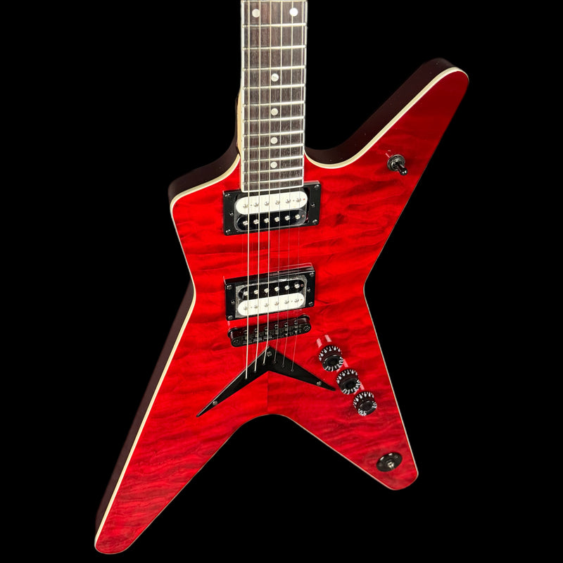 Dean Guitars MLX Quilt Maple Scary Cherry