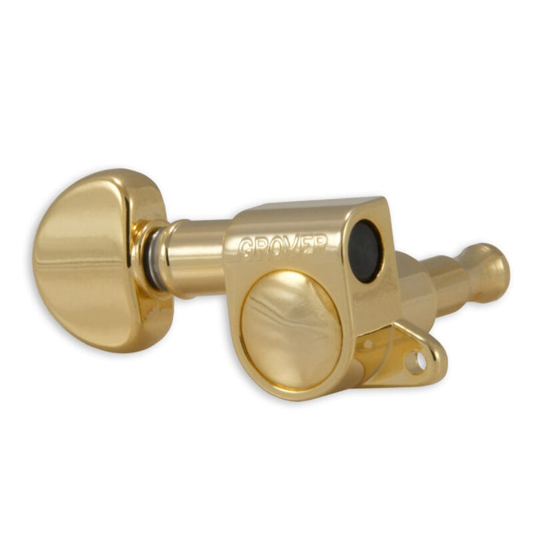 Grover Mini Rotomatics Machineheads ~ 6 in-line ~ Gold Left Hand