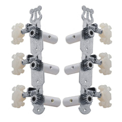 Grover Classic Guitar Machineheads 3+3 – Chrome