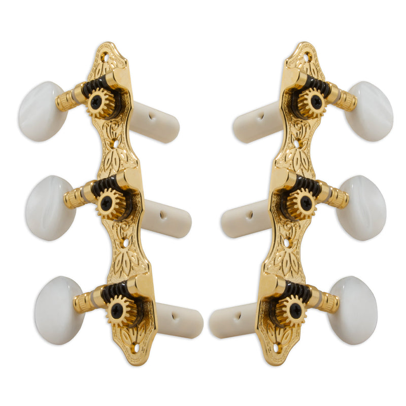 Grover Deluxe Classic Machineheads 3+3 – Gold