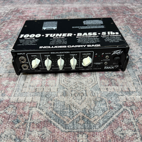 Peavey MiniMax MK1 500 watt Bass Amp | R and T Music