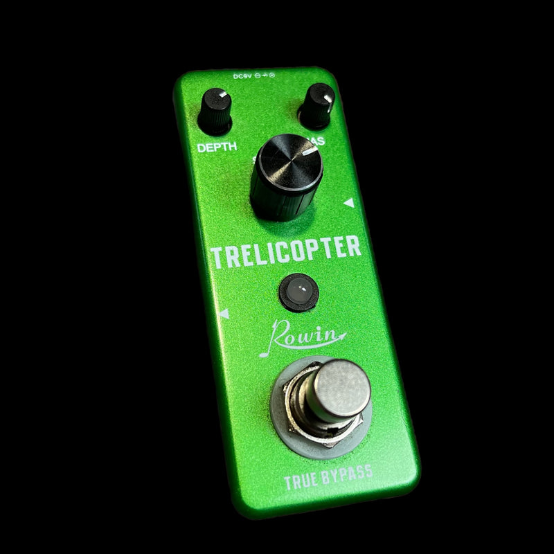 Rowin Trelicopter Effects Guitar Tremolo Pedal