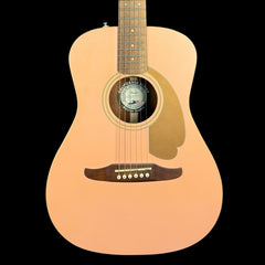 Fender Acoustic Guitar Limited Edition Malibu Player in Shell Pink