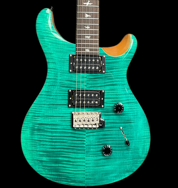 PRS SE Custom 24 Electric Guitar in Turquoise W/ Gigbag