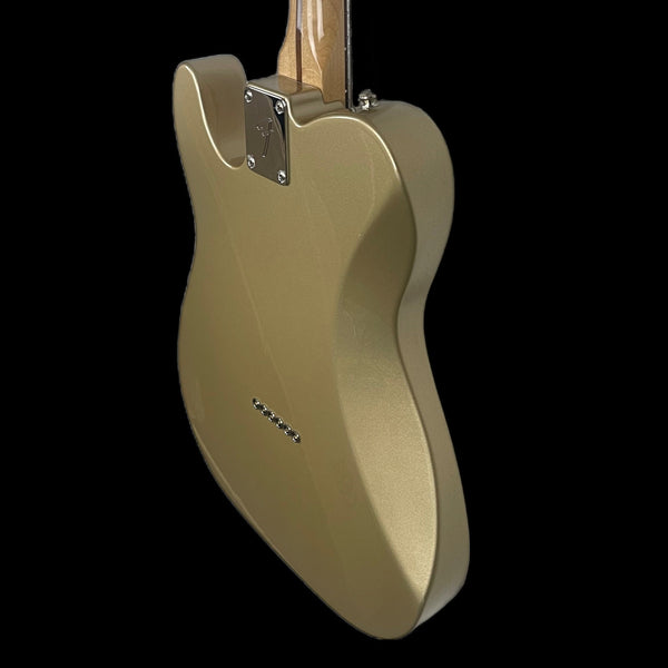 Fender Chris Shiflett Telecaster Electric Guitar, Shoreline Gold Rosewood Fingerboard W/ Hard Case