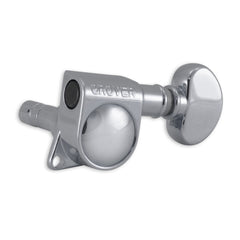 Grover Mini Locking Rotomatics Machineheads ~ 6 in-line ~ Chrome