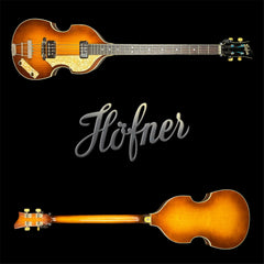 1964 Hofner 500/1 Bass Guitar in Violin Sunburst w/Original Hardcase