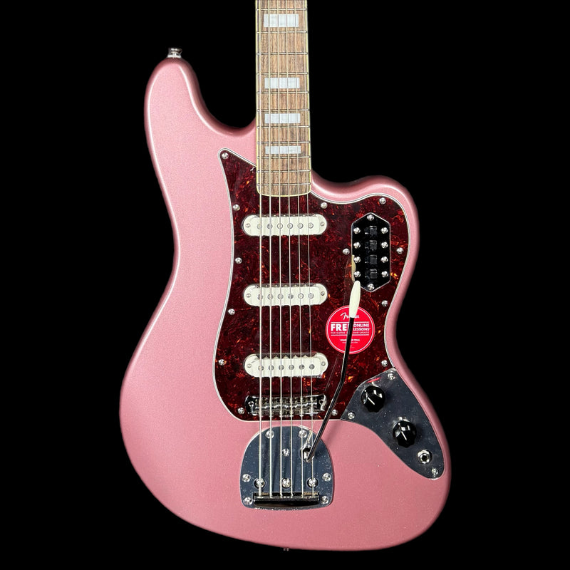 Squier FSR Classic Vibe Bass VI Laurel Fingerboard Matching Headstock Burgundy Mist