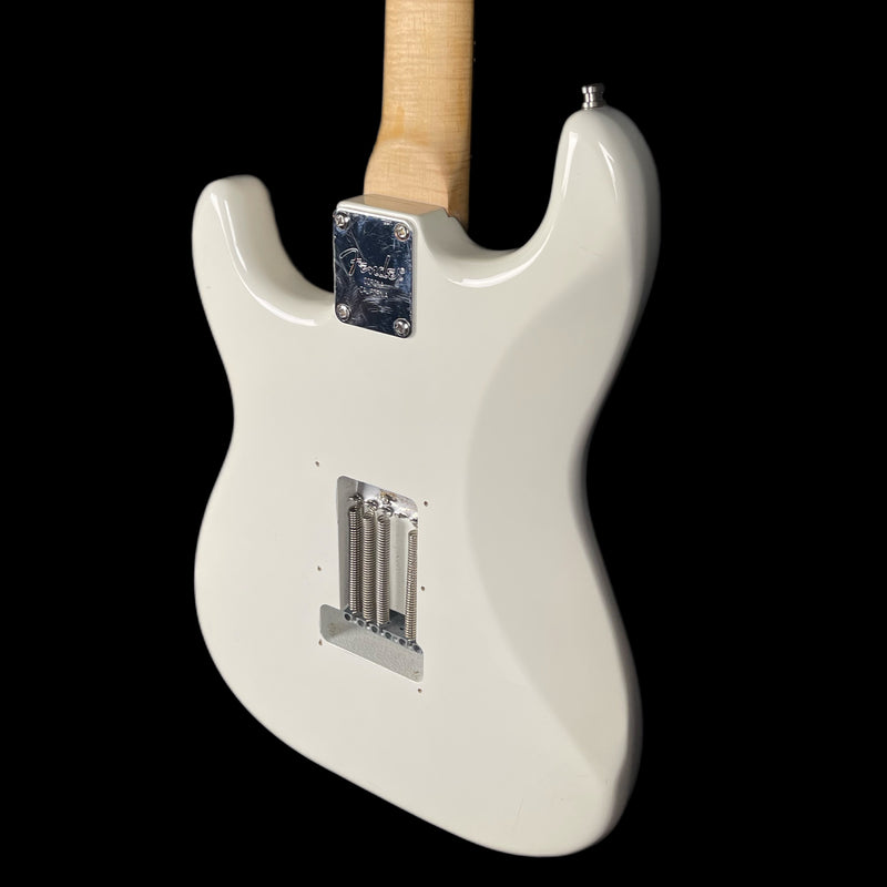 Fender/Squier Partscaster Electric Guitar in White w/Squier Neck & EMG pickups