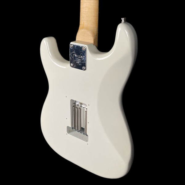 Partscaster Electric Guitar in White w/Squier Neck & EMG pickups
