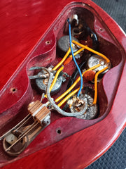 Gibson 1962 Les Paul SG Standard Electric Guitar , Sideways Vibrola in Cherry Red