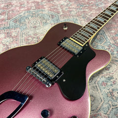 DeArmond by Guild M-75 Electric Guitar in Tyrian Purple