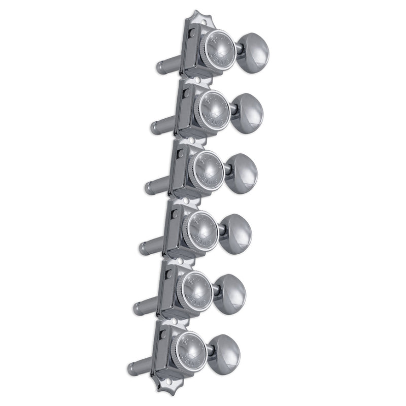 Grover Vintage Locking Machineheads 6 in-line – Chrome