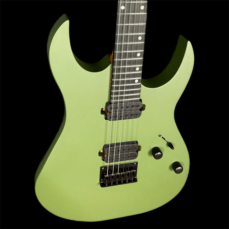 Spira S-400 MGR Electric Guitar in Satin Dark Green