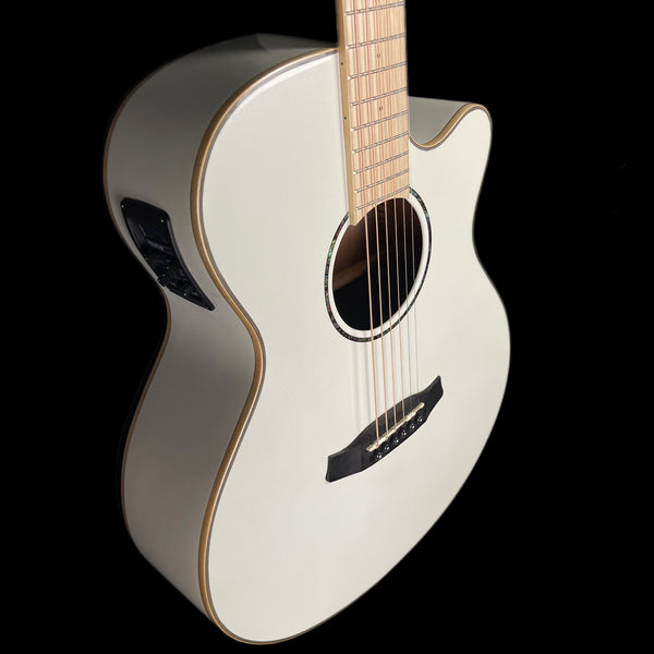 Tanglewood Winterleaf TW4 BLW Limited Edition Electro Acoustic Guitar in White