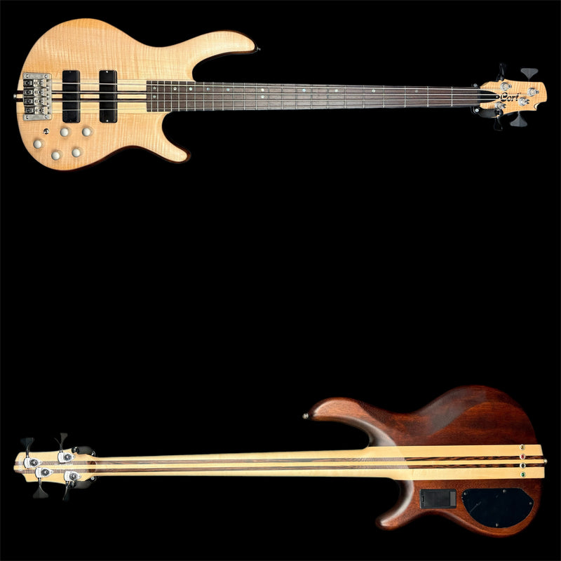 Core A4 Plus FMMH Bass Guitar In Open Pore Natural