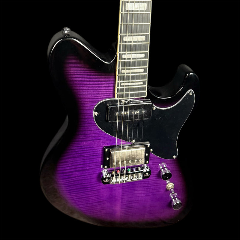 Hagstrom Adina Electric Guitar in Purple Burst