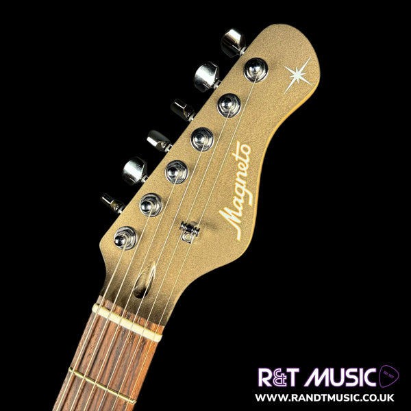 Magneto Starlux SL-4300 Electric Guitar in Sunset Gold w/Gigbag
