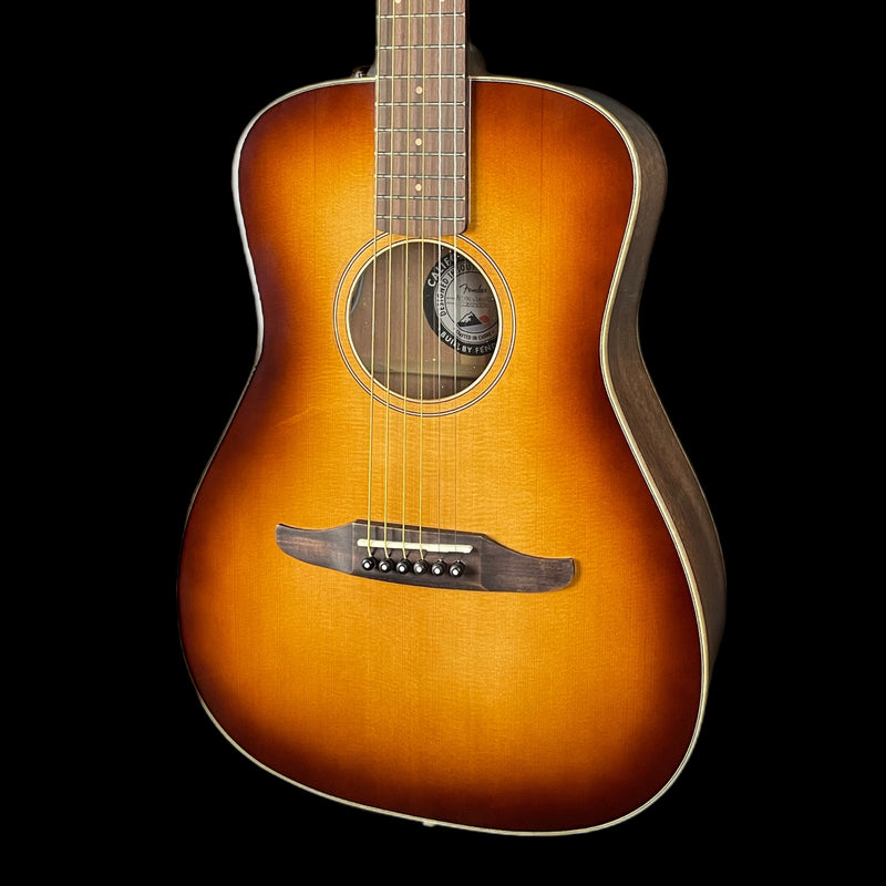 Fender Malibu Classic Electro Acoustic Guitar in Aged Cognac Burst