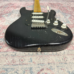 Kauffmann 56S Medium Relic Electric Guitar in Bull Black w/Deluxe Gigbag