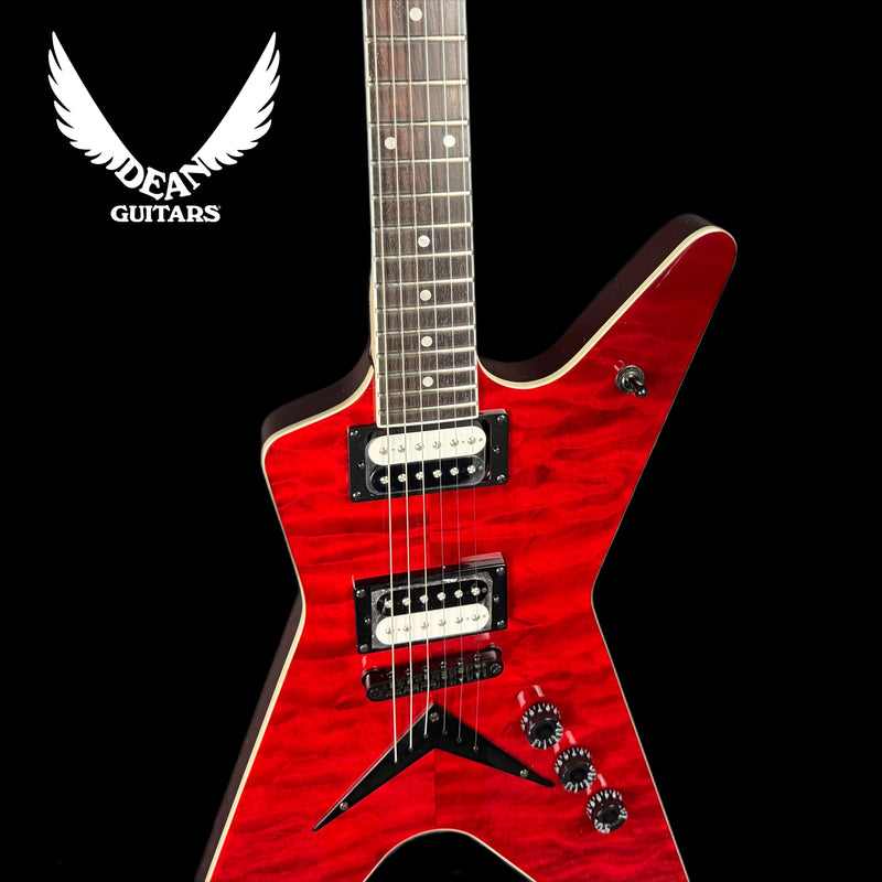 Dean Guitars MLX Quilt Maple Scary Cherry