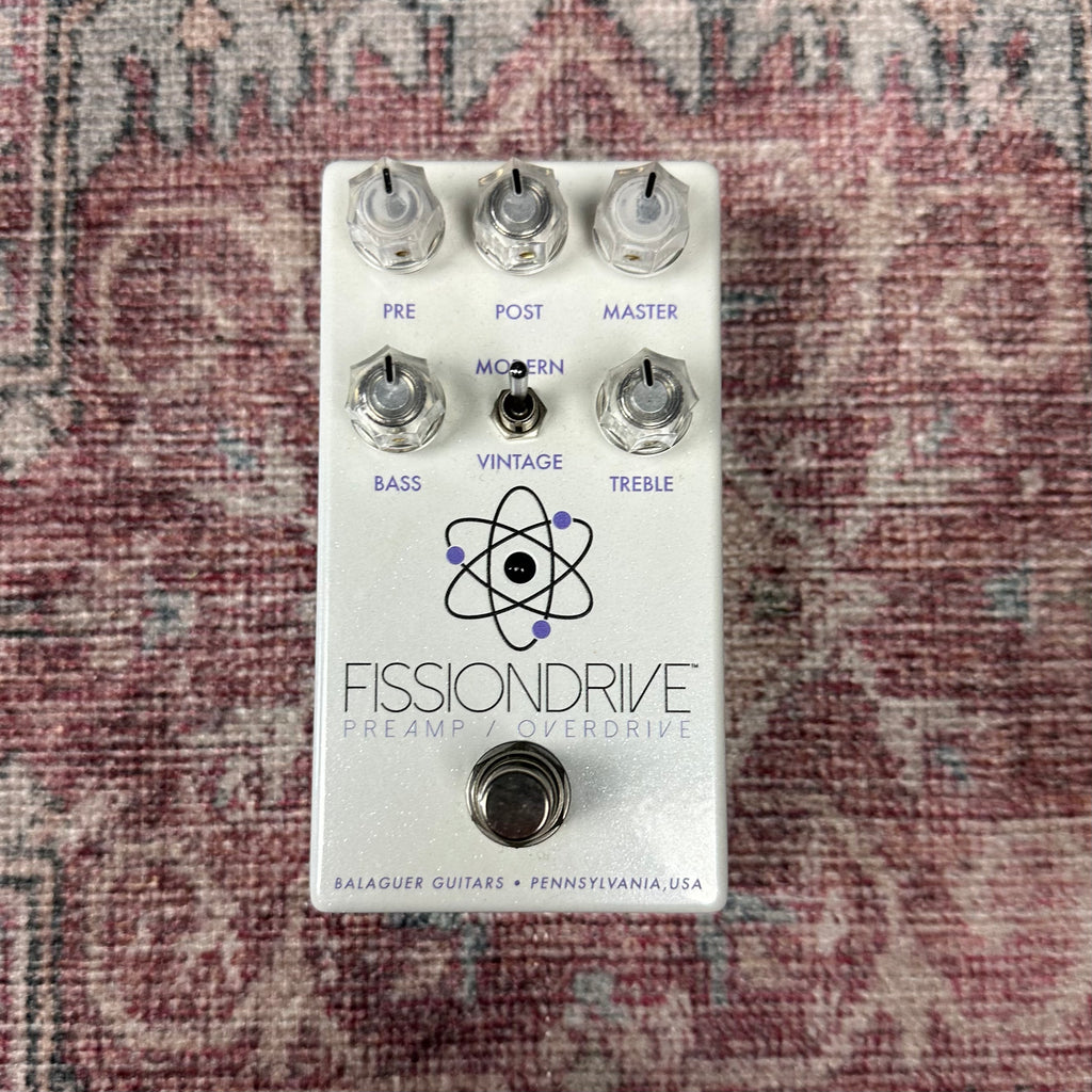 Balaguer Fission Drive White Overdrive/Distortion